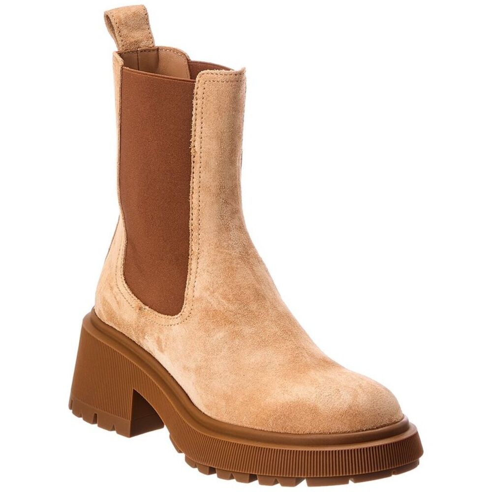 Jimmy Choo Tamia Suede Chelsea Boot, Brown